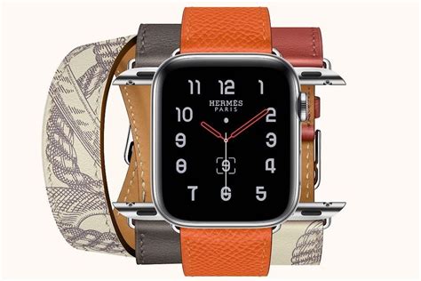 hermes paris watch gold color blue leather band|apple watch hermes leather straps.